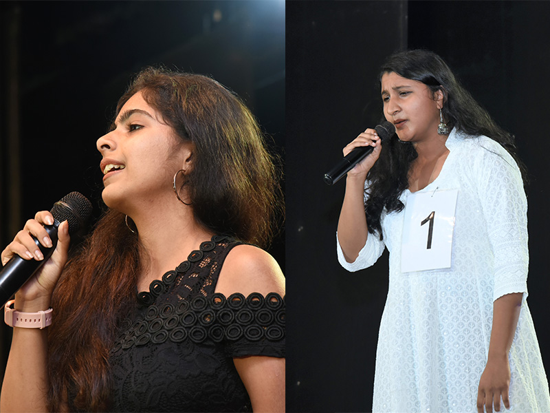 September 24, 2022 – Talent Parade - Singing - Ms. Drshika Advani & Ms. Tanishq Pradeep